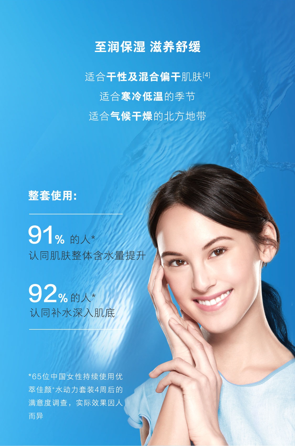 优萃佳颜+水动力滋润套装 优萃佳颜+水动力滋润套装
