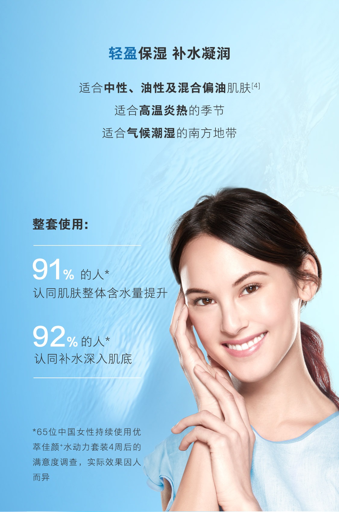 优萃佳颜+水动力清爽套装 优萃佳颜+水动力清爽套装